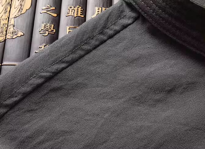 Linen Women's Set with Long Sleeves and Oriental Look