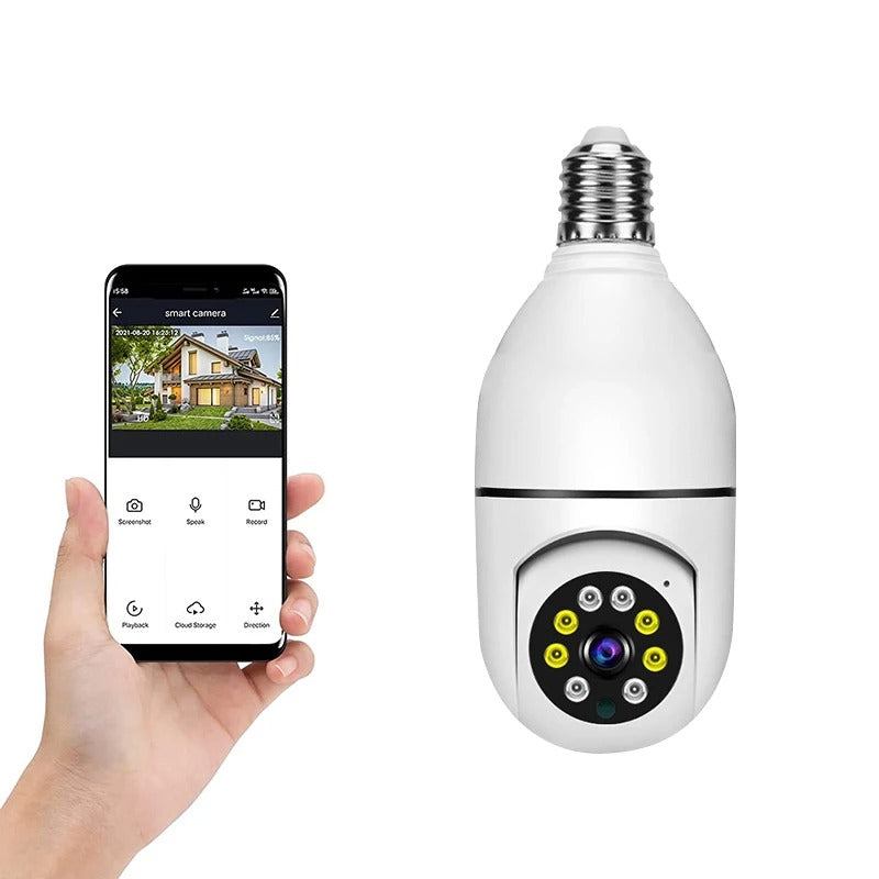 Smart WiFi Security Camera with Full 360° View for Total Overview