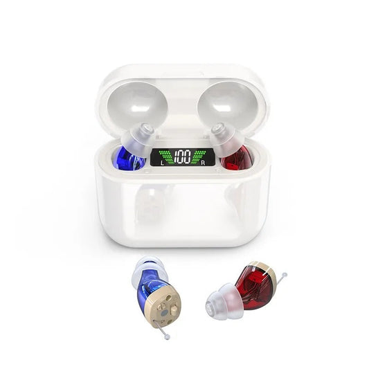 Invisible Hearing Aid for Adults – Crystal Clear Sound &amp; Rechargeable
