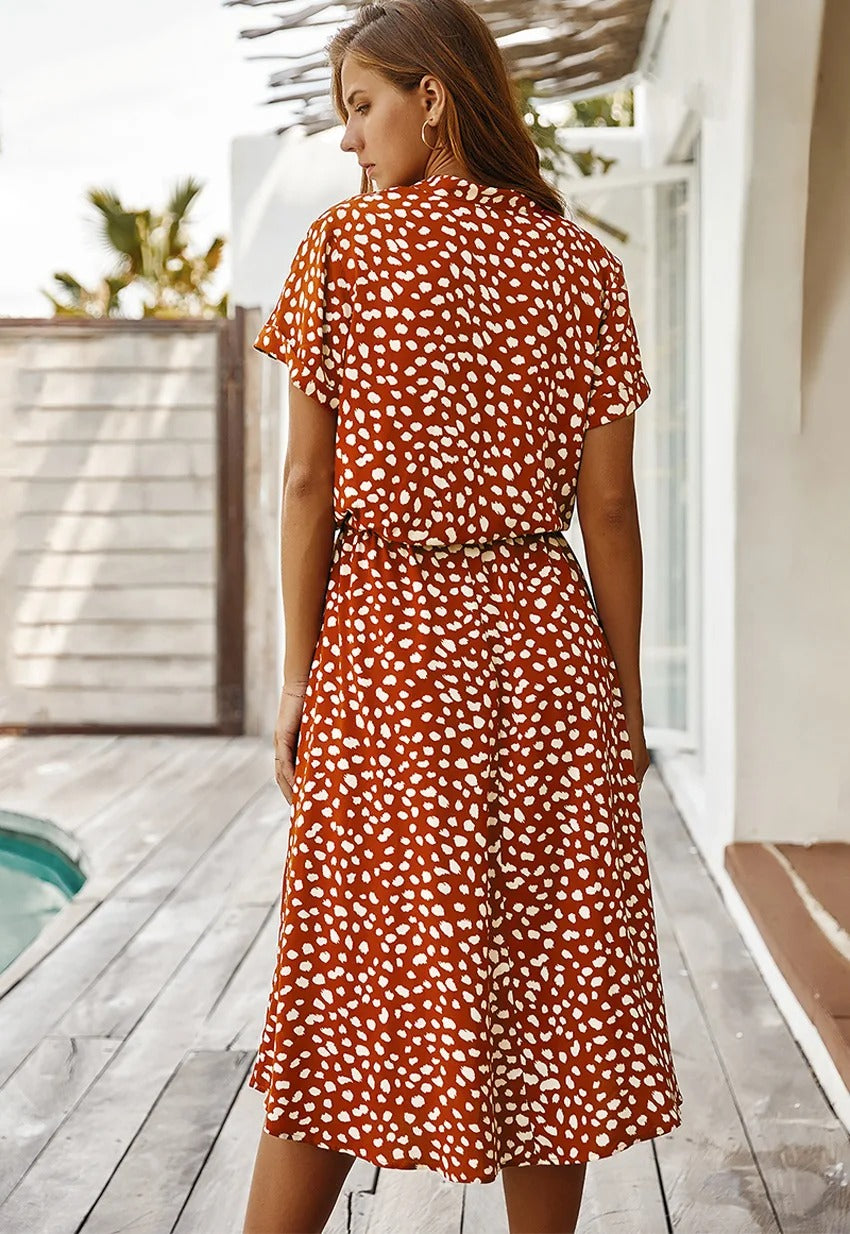 Breezy Printed Summer Dress – Comfortable &amp; Stylish