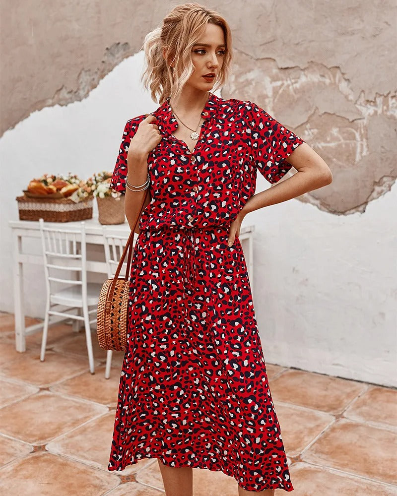 Breezy Printed Summer Dress – Comfortable &amp; Stylish