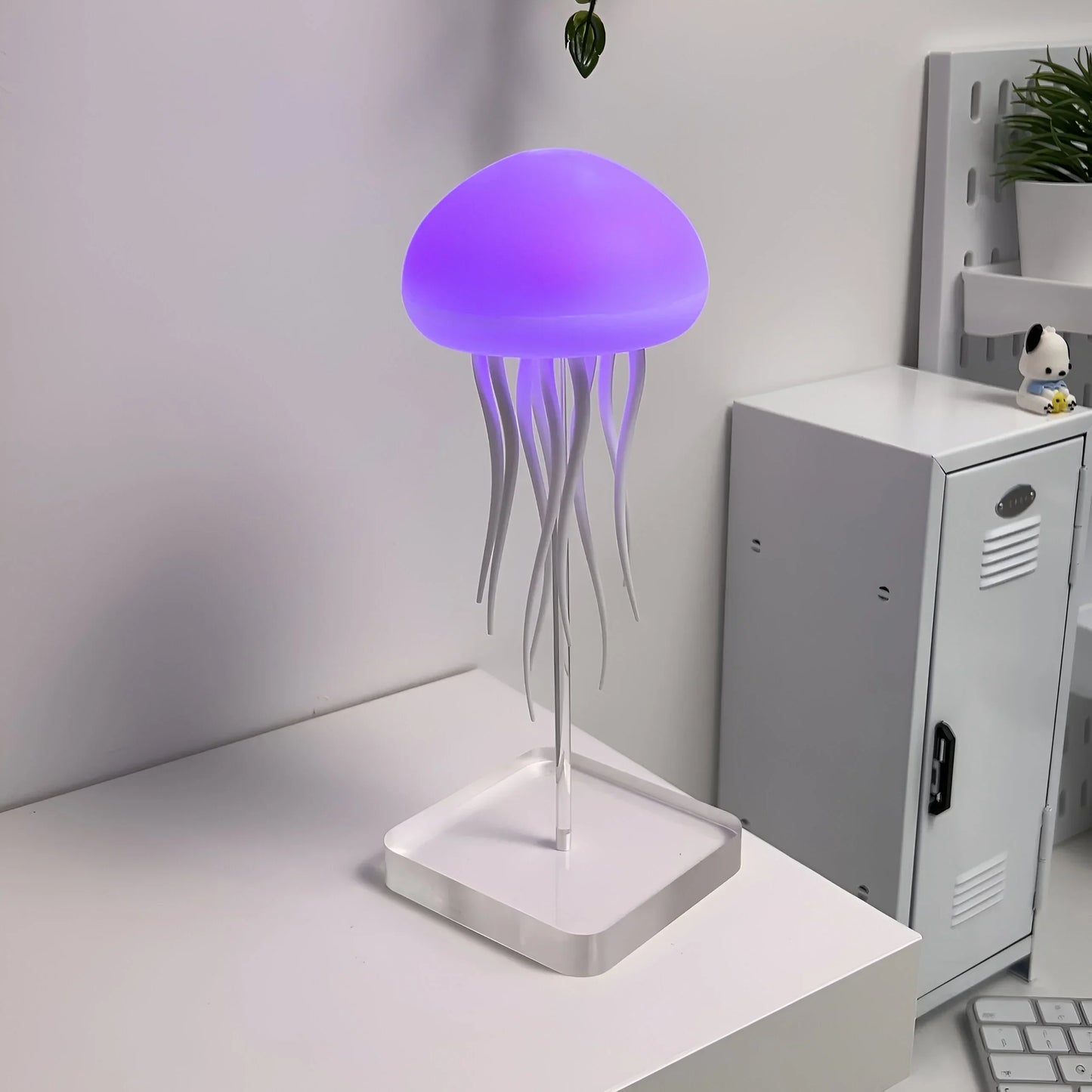 Smart LED Jellyfish Lamp with Moving Colors and Light Show