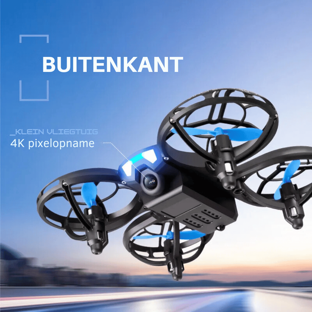 V8 Mini Drone with 4K HD Camera – WiFi &amp; Auto Altitude Function