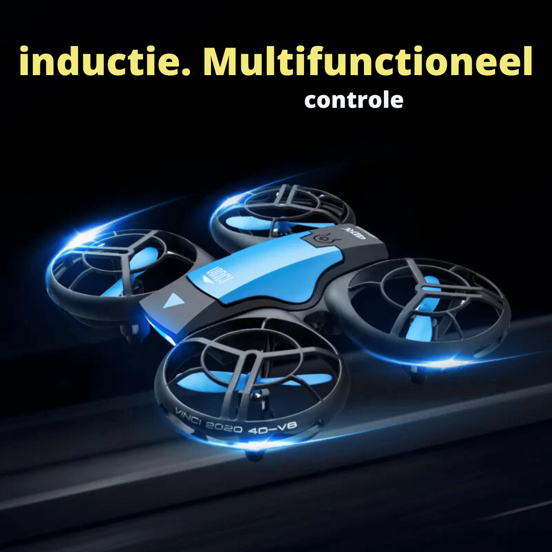 V8 Mini Drone with 4K HD Camera – WiFi &amp; Auto Altitude Function