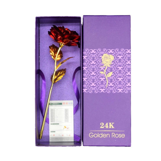 Gilded Rose with Luxury Gift Box