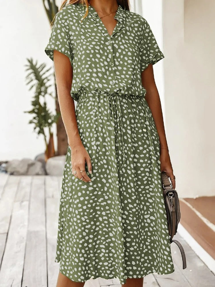 Airy Summer Dress with Print – Comfortable &amp; Stylish