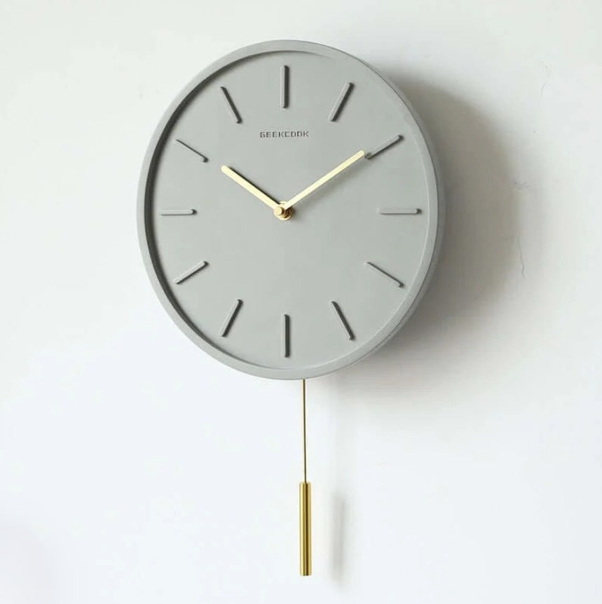 Sleek Wall Clock in Minimalist Design – Modern and Timeless