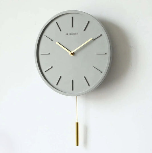 Sleek Wall Clock in Minimalist Design – Modern and Timeless