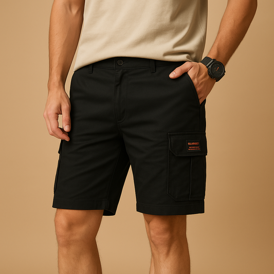Men's Quick-Drying Cargo Shorts with Versatile Pockets