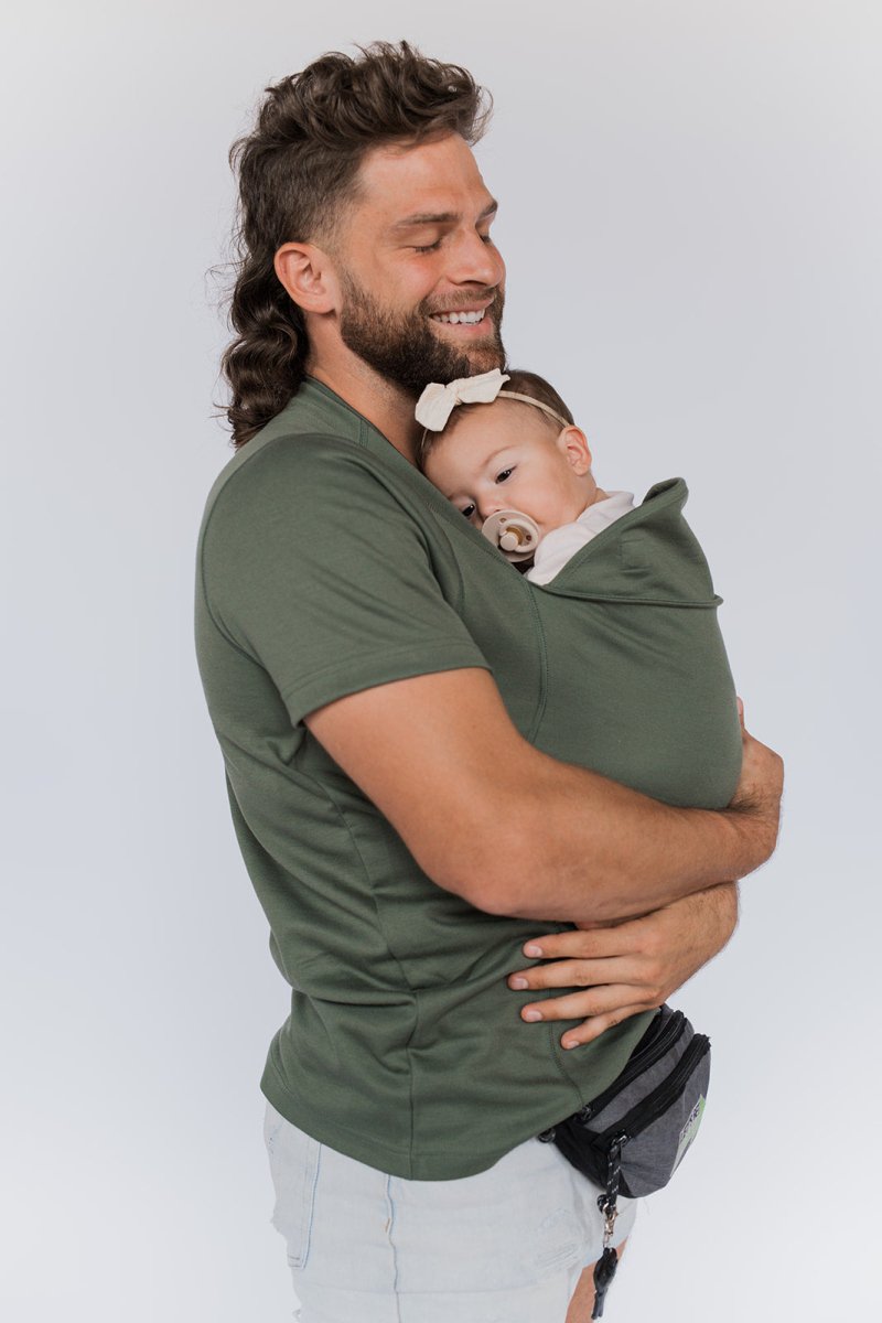 Smart Babywearing Shirt for Parents – Comfortable &amp; Practical Babywearing