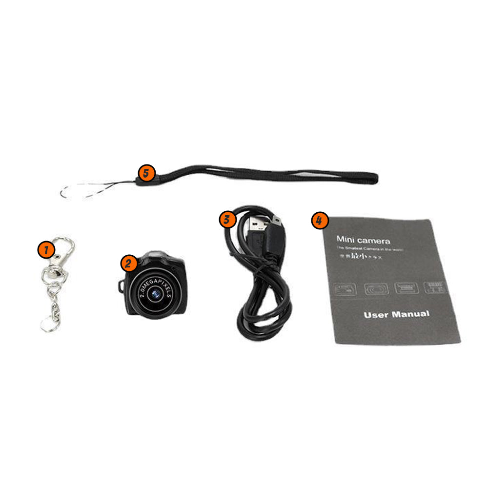 Digital Mini HD Camera – Compact &amp; Rechargeable